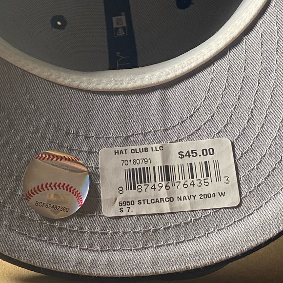 New Era 59Fifty St Louis Cardinals World Series 2004 Patch Fitted! - Picture 4 of 4